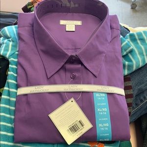 Tailored fit dress shirt